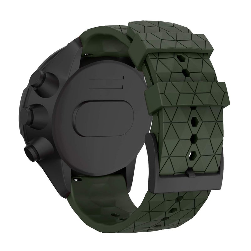 MCXGL Quick release Rubber Strap Replacement for Suunto 9 Baro Copperï¼ŒSpartan series 24mm Smart Wrist watchbands - Image 2